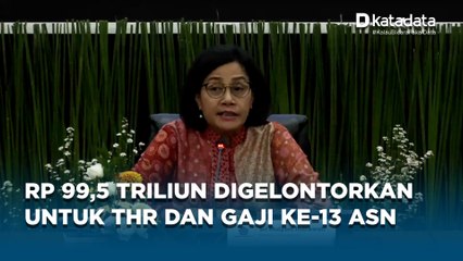 Kemenkeu Siapkan Anggaran Rp 99,5 Triliun untuk THR serta Gaji ke-13 ASN Pusat dan Daerah