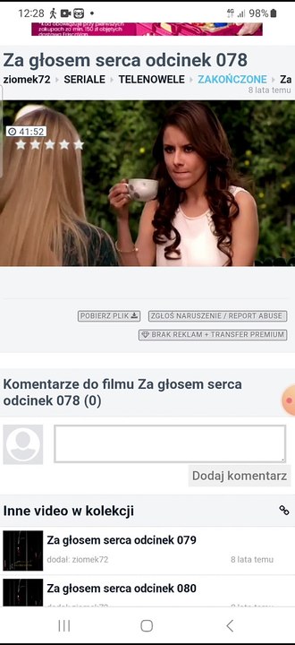Za glosem serca odc 78