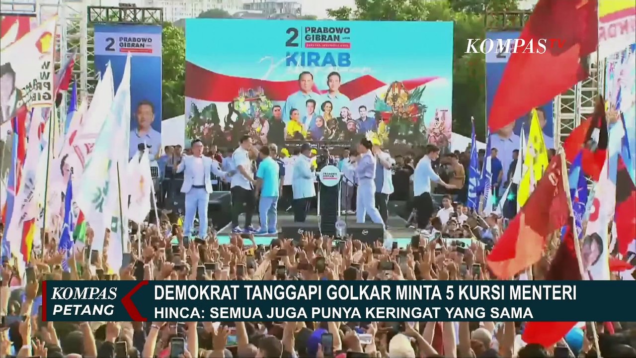 Gibran Soal Golkar Minta Jatah 5 Kursi Menteri, Singgung Kabinet hingga Tampik Cawe-cawe Jokowi