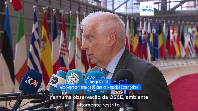 Dirigentes europeus condenam eleições na Rússia que não foram livres nem justas