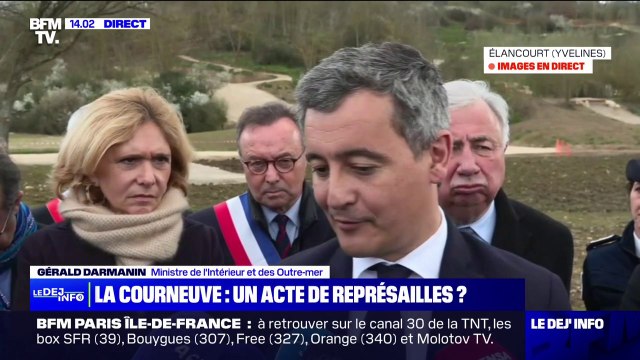 Ce qui s'est passé hier soir est inacceptable : Gérald Darmanin apporte son soutien total aux policiers de La Courneuve
