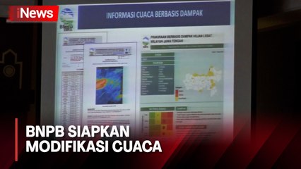 Banjir Meluas, BNPB Siapkan Modifikasi Cuaca Atasi Curah Hujan di Jawa Tengah
