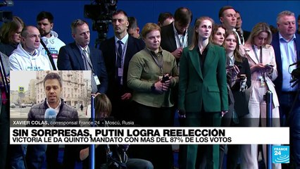 Informe desde Moscú: una votación contundente atornilla a Putin por seis años más en el Kremlin