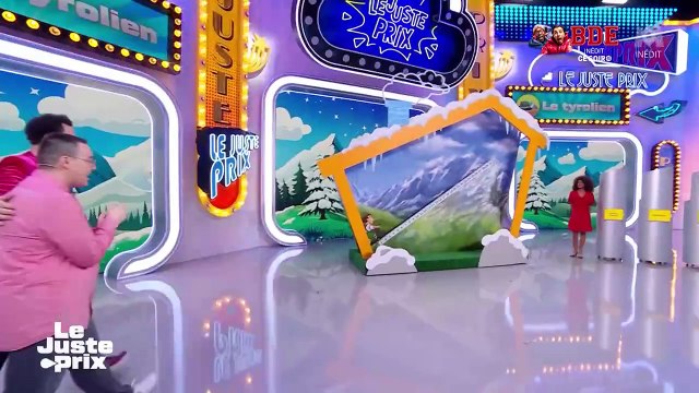Le Juste Prix : Éric Antoine et Vincent Piguet présentent le jeu du Tyrolien