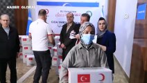 Türk Kızılay'dan Erbil'de ihtiyaç sahibi ailelere Ramazan yardımı