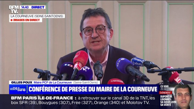 Le maire de La Courneuve appelle à faire toute la lumière sur la collision mortelle entre un scooter et une voiture de police à Aubervilliers