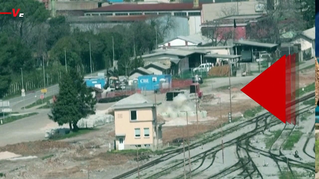 Slovenian Authorities Detonated a WWII Aerial Bomb at a Train Station
