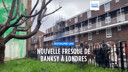 Banksy confirme être l'auteur d'une nouvelle fresque à Londres