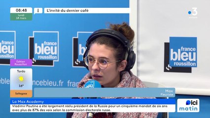 Max le fleuriste sur France Bleu Roussillon