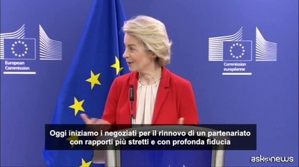 Von der Leyen: con la Svizzera pronti a fare passi avanti