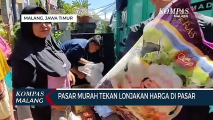Pasar Murah Tekan Lonjakan Harga di Pasar