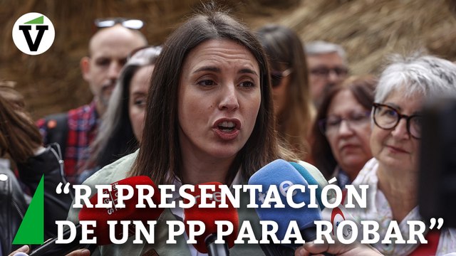 Montero ve en Ayuso la mejor representación de un PP que está en instituciones para robar