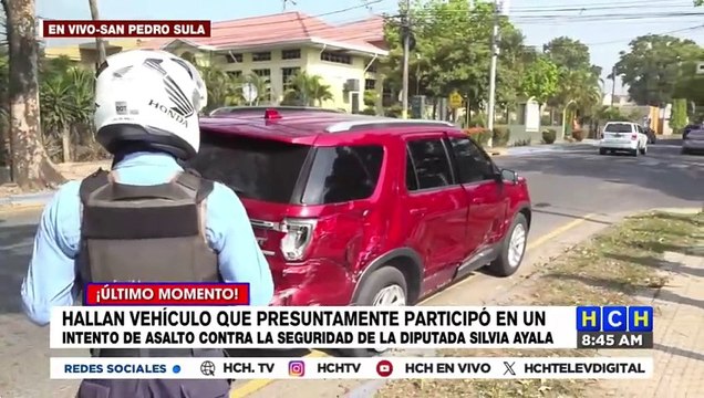 Localizan camioneta usada en balacera contra camioneta de la diputada Silvia Ayala
