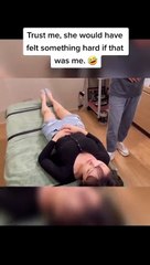 Korean girl gets oddlysatisfying massage #massage #therapy #yoga #meditation #japan #women #asmr #bonecracking #chiropractor #hotstar
