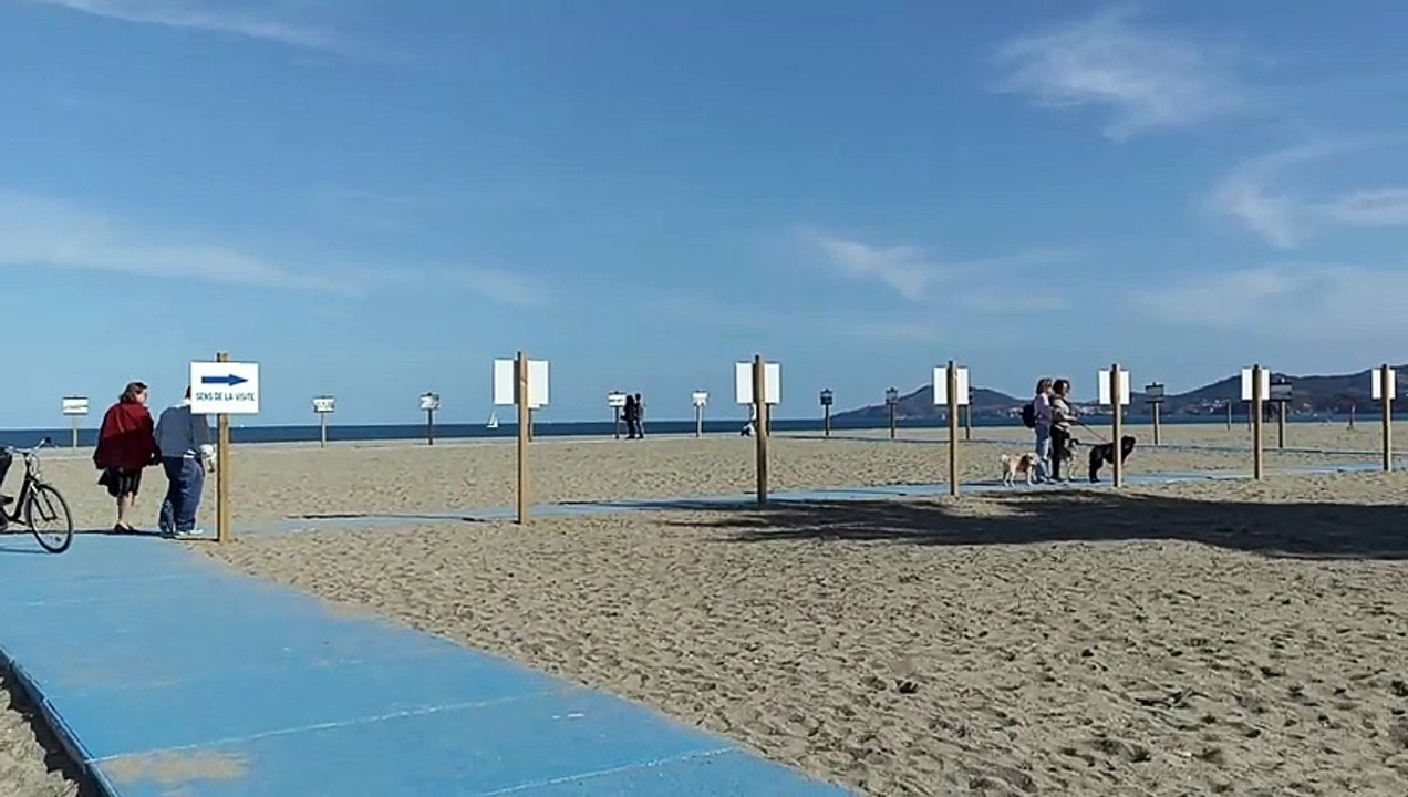 souvenir réfugiés espagnols Argelès plage 66
