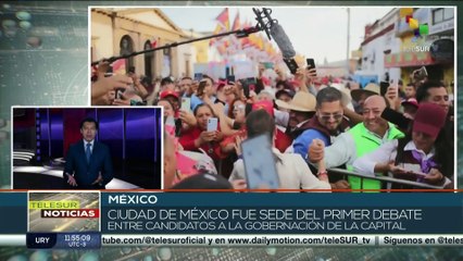 Primer debate de gobernadores de cara a elecciones en México