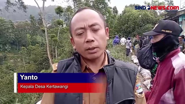 Hujan Ekstrem, 4 Warung Roboh Terseret Longsor di Bandung Barat