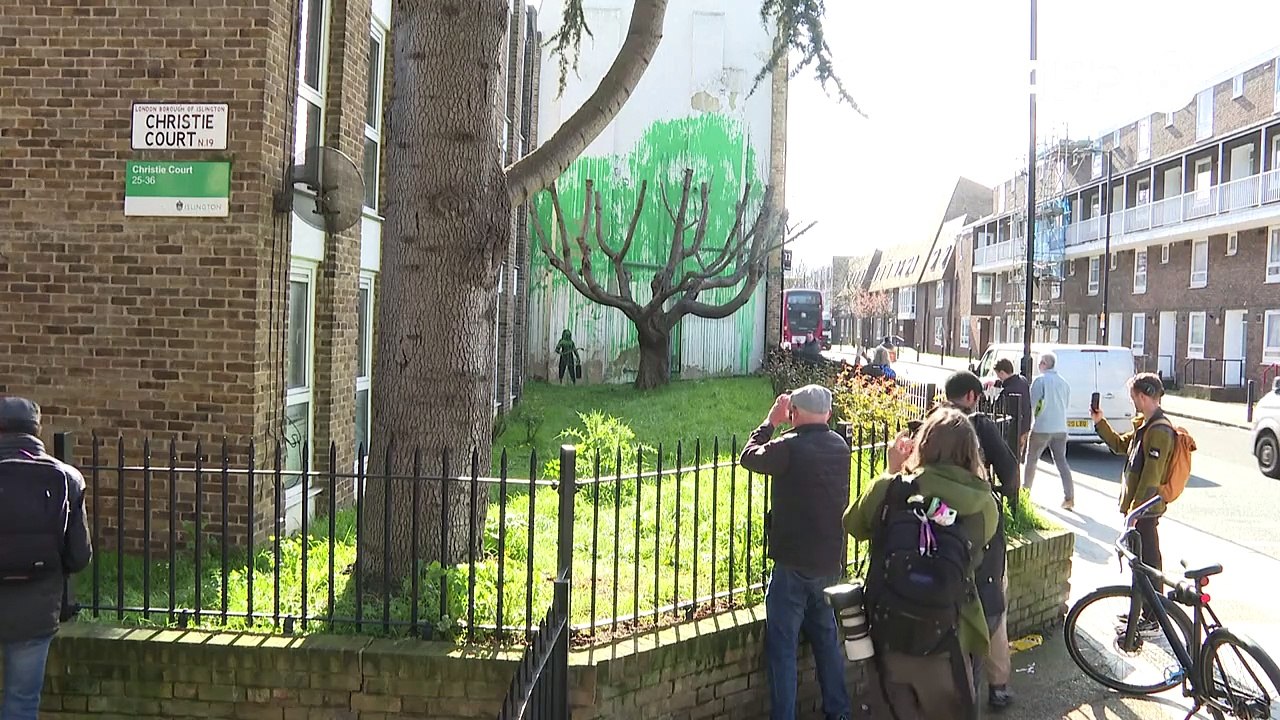 Neue Banksy-Kunstwerk in London aufgetaucht
