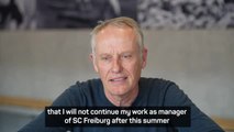Christian Streich announces he will step down as Freiburg coach