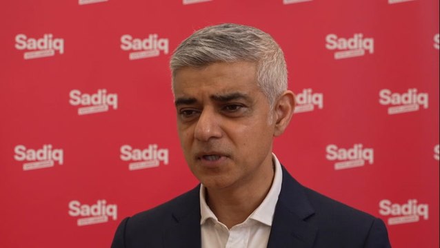 London ‘a safer city’ than Berlin, Madrid and Paris, says Sadiq Khan as he launches re-election bid