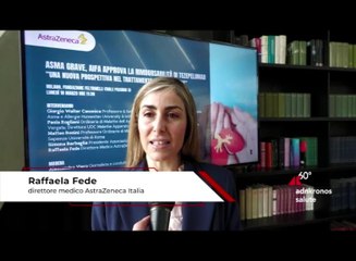 Salute, Fede (AstraZeneca): "Tezepelumab primo anti-Tslp in Italia per asma grave"