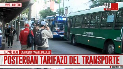 Postergan el tarifazo del transporte y el aumento del gas sigue en suspenso