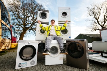 Washing Machines Appeal for Worlds Biggest Rubik's Cube Sculpture!