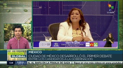 Realizan primer debate de los aspirantes a gobernar en la ciudad de México