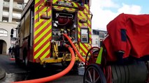 Incendie d'une maison dans le centre-ville du Mans