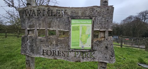 We visit a woodland near a former railway line with a welcoming cafe, stunning views and a pond