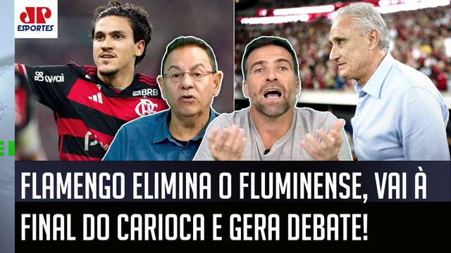 EU VOU FALAR: pra mim, É GIGANTESCA A CHANCE de o Flamengo do Tite... OLHA esse BAITA DEBATE!
