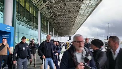 Lazio | L'arrivo a Fiumicino di Igor Tudor