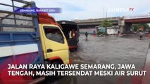 Begini Kondisi Jalan Kaligawe, Usai Kota Semarang Dilanda Banjir