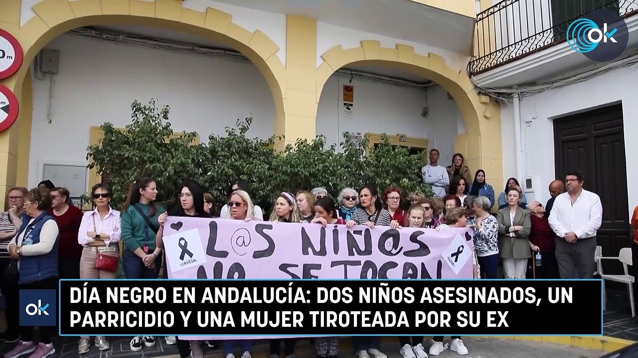 Día negro en Andalucía: dos niños asesinados, un parricidio y una mujer tiroteada por su ex
