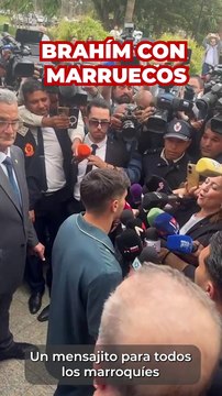 Las primeras declaraciones de Brahím como internacional con la Selección de Marruecos