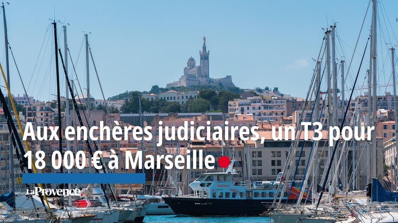 Aux enchères judiciaires, un T3 pour 18 000 € à Marseille