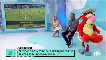Denílson cobra elenco por eliminação do São Paulo e diz que demissão de Carpini é "errada"