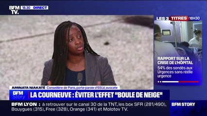 Commissariat attaqué à La Courneuve: "C'est de la délinquance, de la violence, mais c'est aussi l'expression d'une colère", pour Aminata Niakate (EELV)