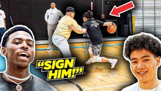 UNEXPECTED Hooper SHOCKS Frank Nitty & BIL WCS in 1v1 King of The Court