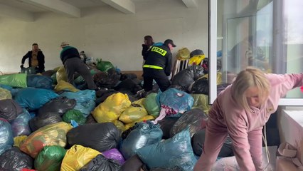 Męcina Wielka - Szafowanie dla Madzi, zbiórka odzieży