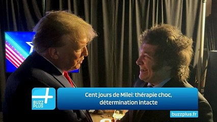 Cent jours de Milei: thérapie choc, détermination intacte