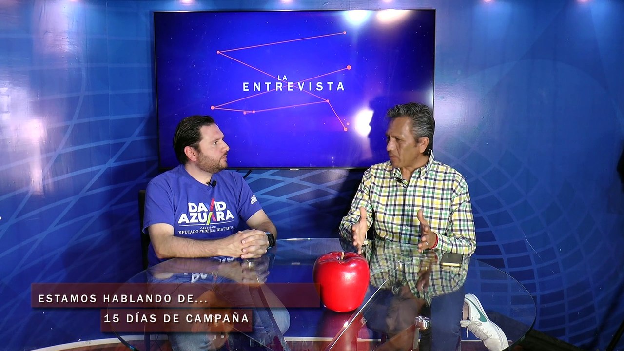 La entrevista_David Azuara, 15 Días de campaña