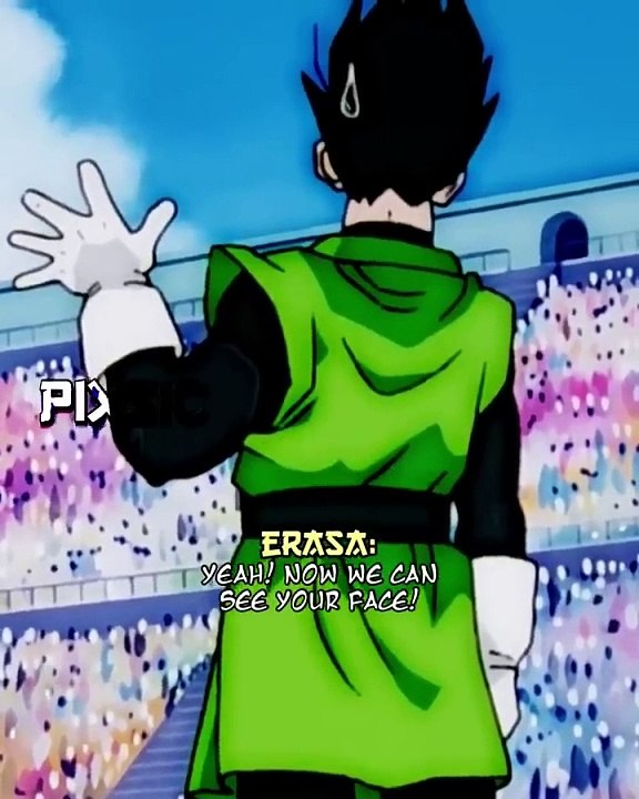 Everyone’s Reaction To Gohan’s Secret Identities! #anime #dragonball #dragonballz #gohan #ssj #dbz