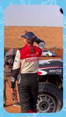 شقيقة المذيع هشام الهويش تكشف عن تجربتها في رالي حائل