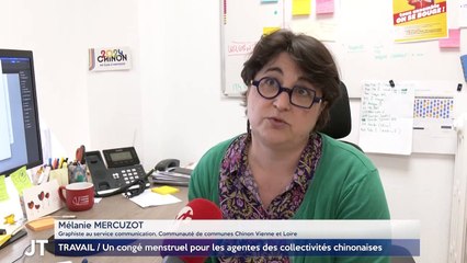 TRAVAIL / Un congé menstruel pour les agentes des collectivités chinonaises