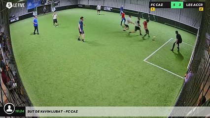 But de Kévin Lubat - FC CAZ