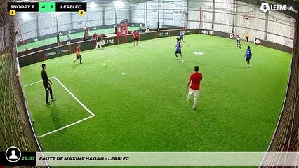 Faute de maxime hagag - Lerbi FC
