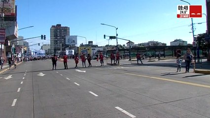 Piquetazo nacional: accesos bloqueados e incidentes