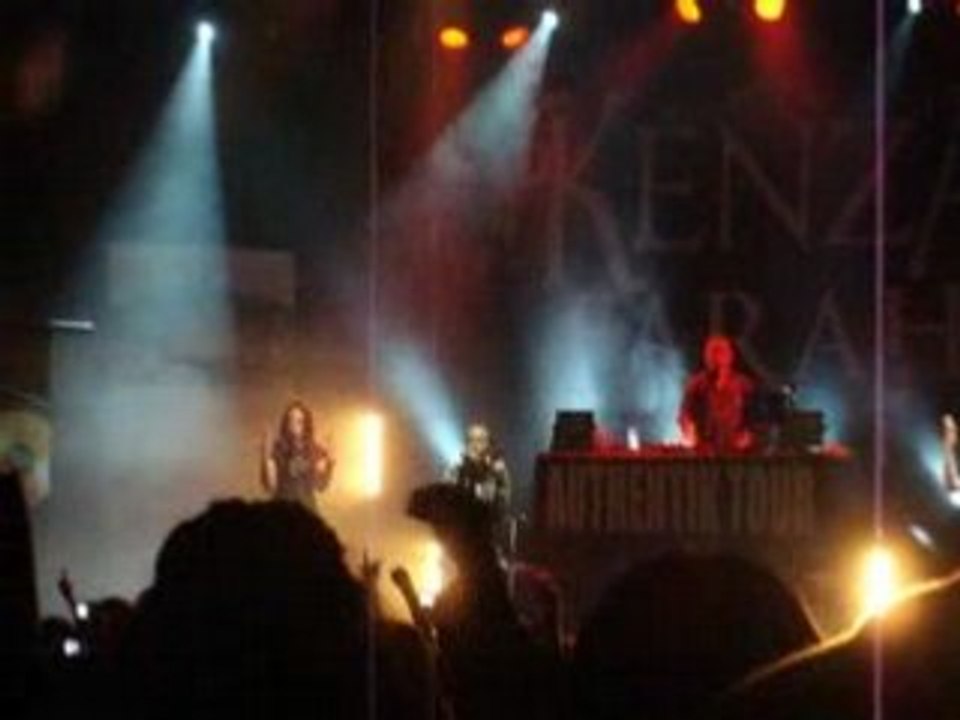 Kenza Farah - Concert Lille - Lettre du front