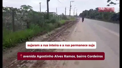 Ciclista reclama da falta de segurança em trechos do Cordeiros e São Vicente